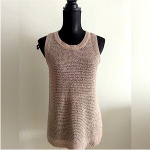 ASTR the label Women's Tan Knit Sleeveless Top S